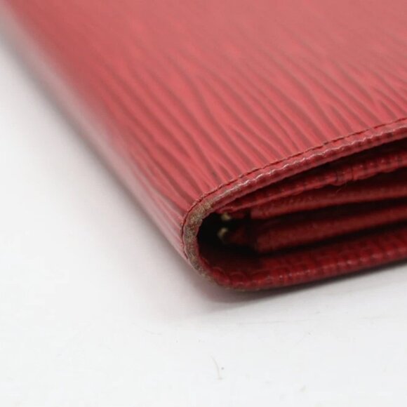 Louis Vuitton Epi Red Leather Pochette Porte-Monnaie Wallet - Picture 7 of 16